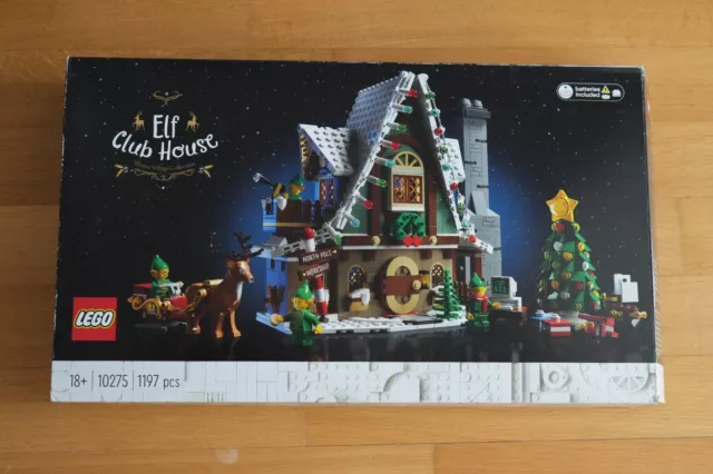 LEGO Icons (10275) - Winterliches Elfen Klubhaus - TOP-Zustand & vollständig