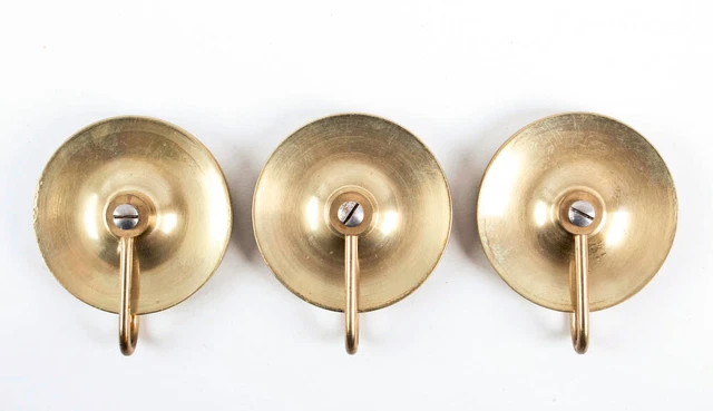 Jacques 9 tube grandfather clock set of 3 weight pulleys @ 1920s Original Good