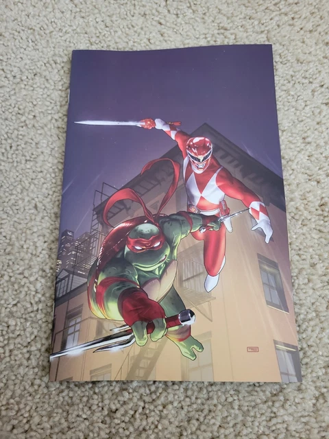 Mighty Morphin Power Rangers Teenage Mutant Ninja Turtles #1 Unlockable Variant