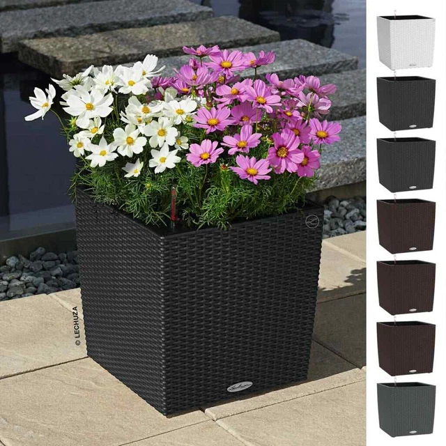 LECHUZA PFLANZGEFÄSS BLUMENKÜBEL Pflanzkübel Blumentopf Blumenkasten