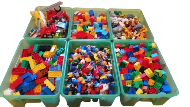 Lego Duplo Starter SET  1 KILO Duplo Tiere Figuren Steine KG