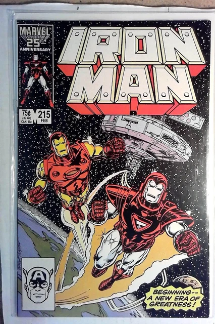 Iron Man #215 Marvel Comics (1987) VF/NM 1st Series 1st Print Comic Book