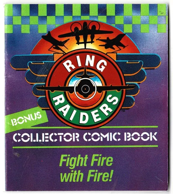 Ring Raiders: Fight Fire with Fire! bonus mini collector comic book P&P combined