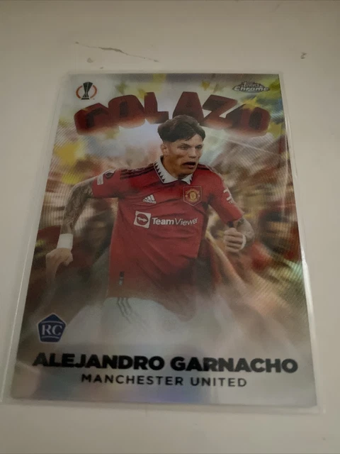 その他 2023 Topps Chrome Garnacho RC Auto RARE ALEJANDRO GARNACHO WONDERKIDS CARD 2023 TOPPS CHROME