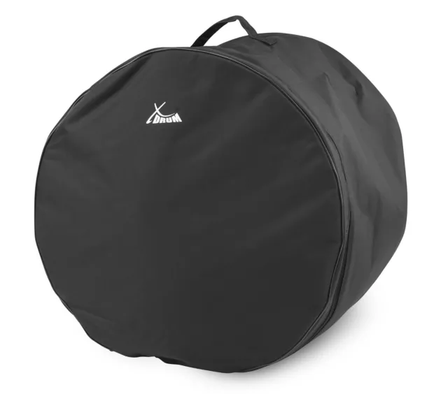 Schlagzeug Drums Tasche Gigbag Case Bass Drum Bassdrum Soft Bag Schwarz Stabil