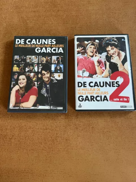 2 DVD De Caunes/Garcia , le meilleur de nulle part ailleurs