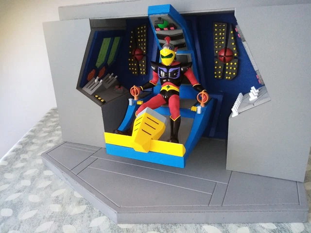 High Dream – Verre Plastique Goldorak Actarus Cockpit – Verre Collector Aléatoire (1 Parmi 3 Modèles) – Édition Limitée