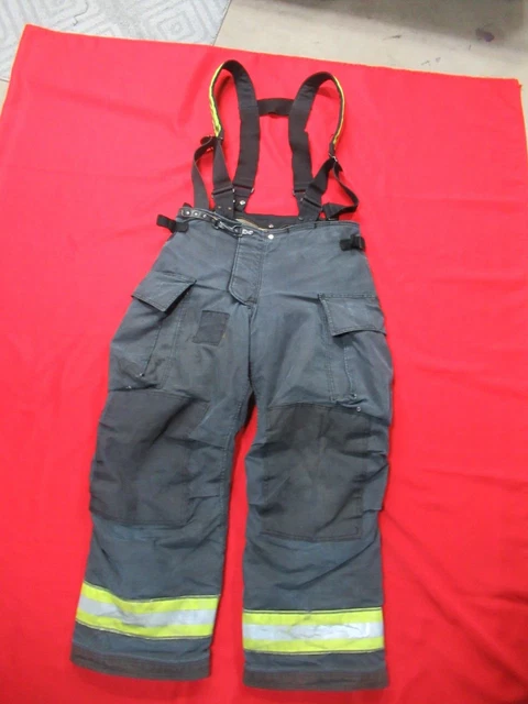 MFG 2014 GLOBE GXCEL 36 x 30 Firefighter Turnout Bunker Pants FIRE GEAR BLACK