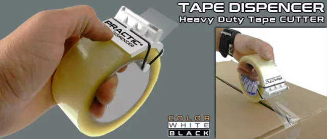 Heavy Duty Tape Gun Tape Dispenser 50mm Sellotape On Tape Cello tape Cutter UK 2