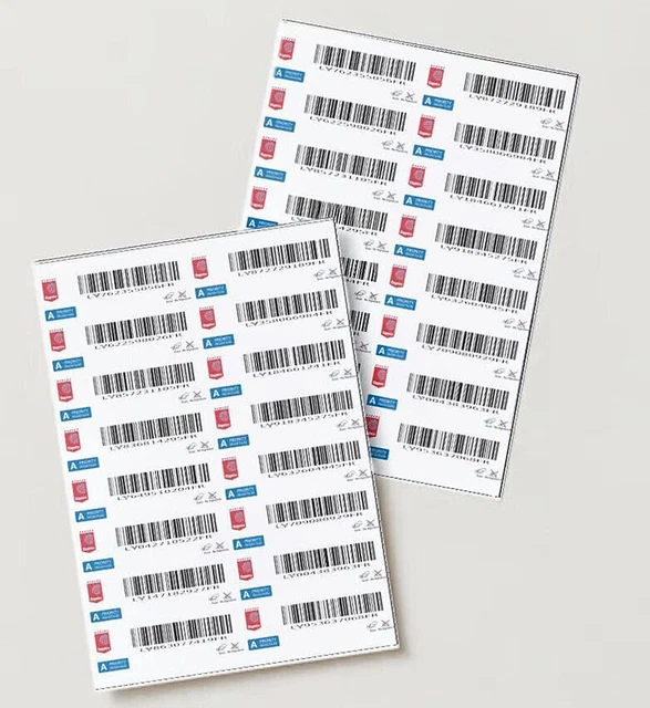 LOT DE 32 Stickers Suivi export International Courrier et Petits Colis ...