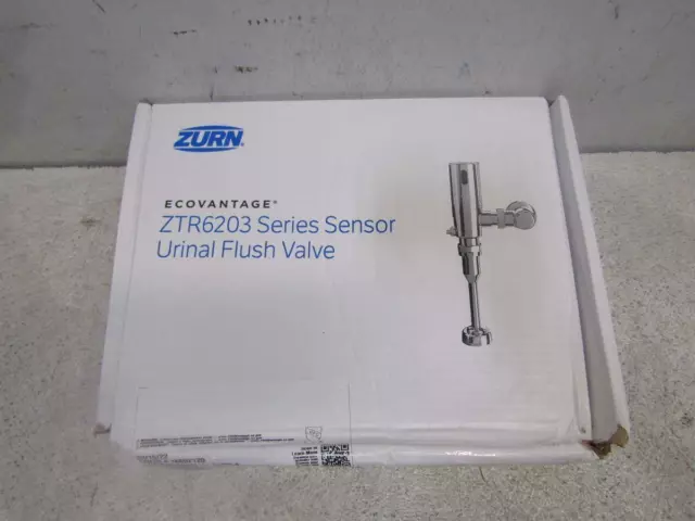 Zurn ZTR ZTR6203-WS1 Exposed Sensor Piston Urinal Flush Valve EcoVantage 1.0 gpf