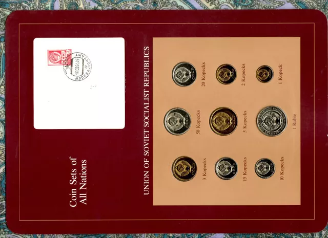 Coin Sets of All Nations USSR Russia UNC 1978-1979