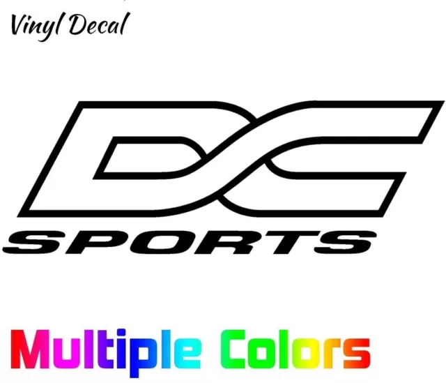 DC Sports Sticker Tuner JDM Import Logo Decal for Car Window