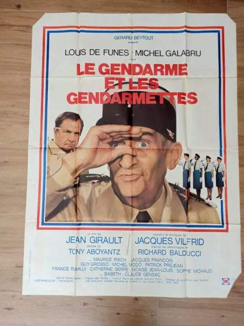 Affiche de Louis de Funès et Bourvil dans le film » Le Corniaud » en 1964 -  Fuzars