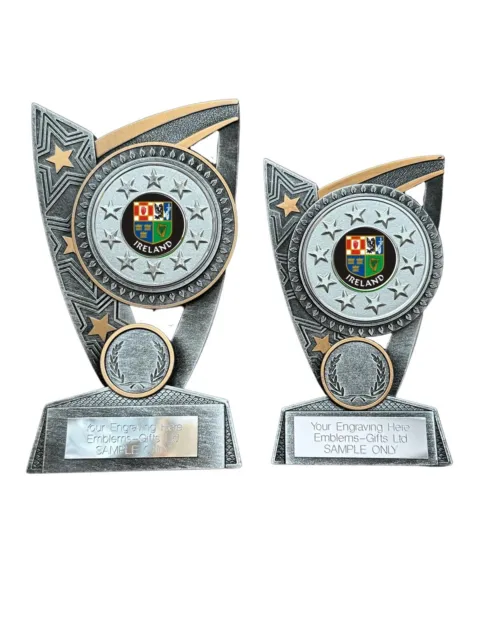 Ireland Four Provences Award (M) Triumph Resin Sports Trophy Engraved Free
