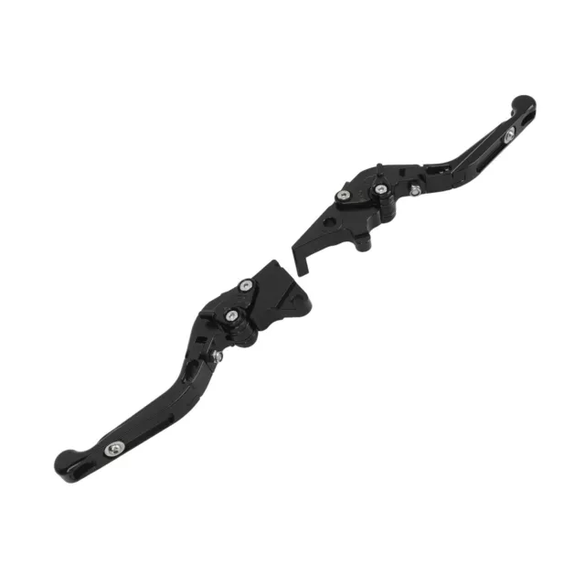 *´ Black Motorcycle Clutch Brake Lever Portable Adjustable Safe Durable Sturdy