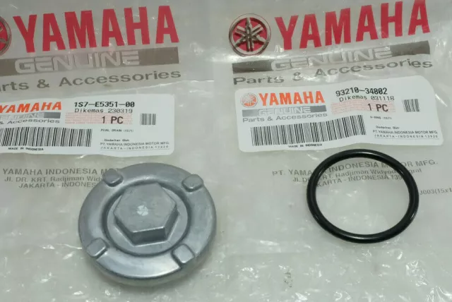 Yamaha YZF R15 R125 MT125 WR125R WR125X Oring & Oil Drain Plug Kit