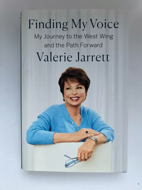 Valerie Jarrett Signed Book (Finding My Voice—NEW 1st Ed. & Printing)