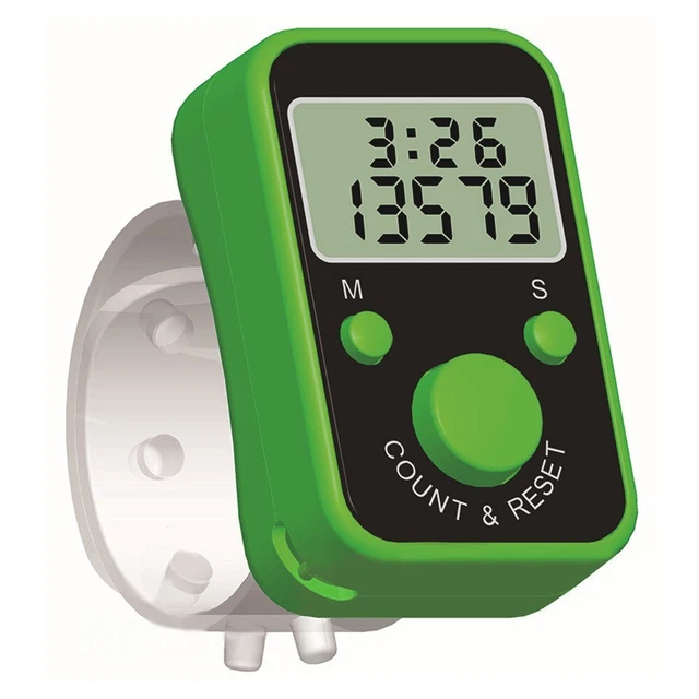Steigern Sie Ihre Produktivität mit der Zeit Fingerzähler Ring Track Time mit