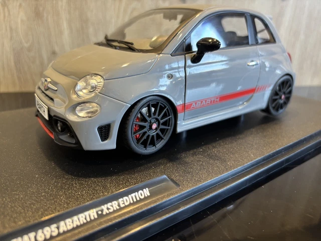 SOLIDO 1/18 - Fiat Abarth 695 XSR Edition 2022 Grey Diecast Scale