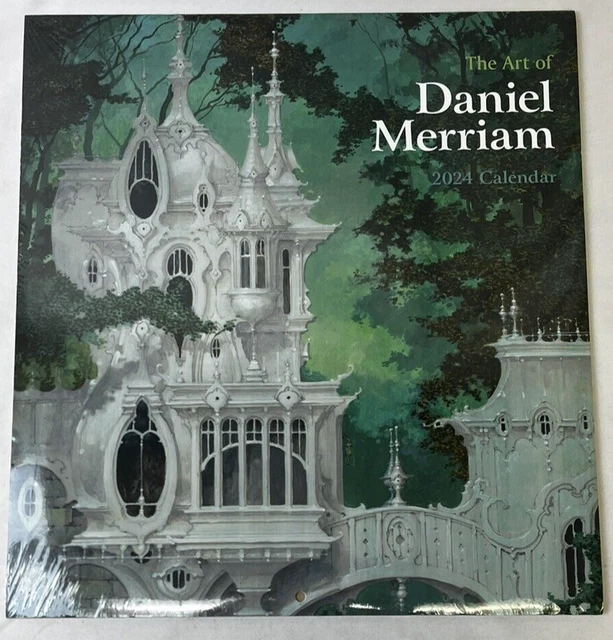 THE ART OF Daniel Merriam 2024 Wall Calendar Whimsical Surrealist