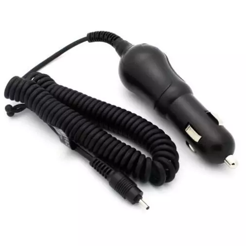 CAR CHARGER DC SOCKET POWER ADAPTER COILED CABLE PLUG-IN for CELLPHONES
