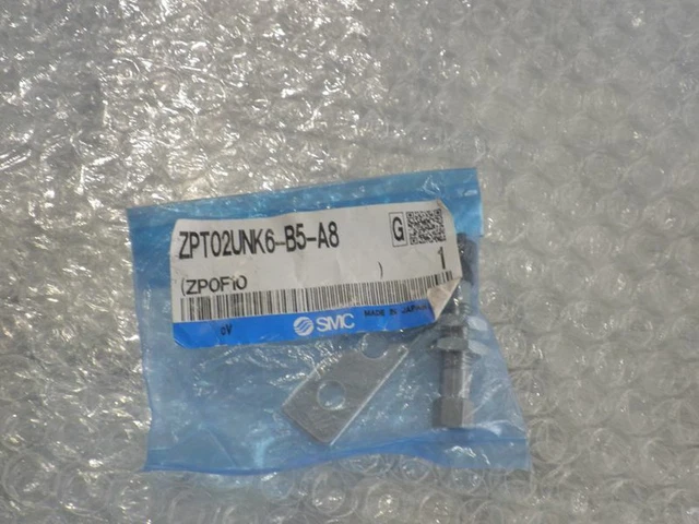 1 PCS SMC ZPT02UNK6-B5-A8 Vacuum Pad Vertical Entry With Buffer New