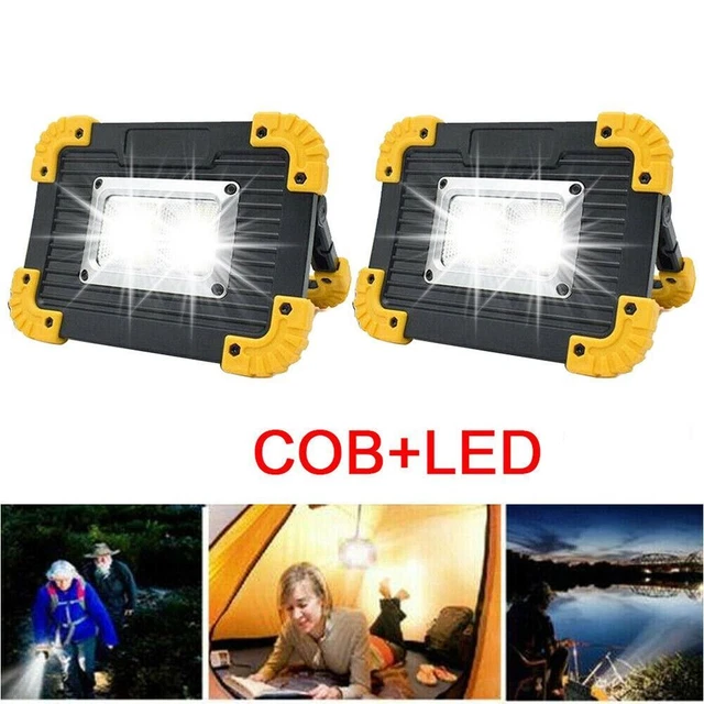 Lámpara de emergencia recargable lámpara de seguridad camping luz LED trabajo luces