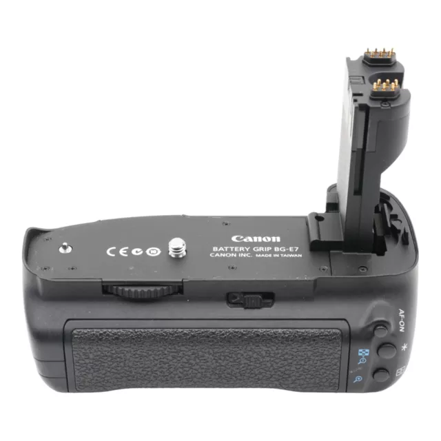 Original Canon BG-E7  Batteriegriff Battery Grip -- OHNE Batteriemagazin BGM-E6 2