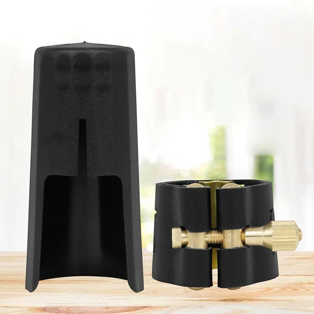 Sax Leather Ligation Plastic Cap Standard Kit With Cap Mouthpiece Parts 3