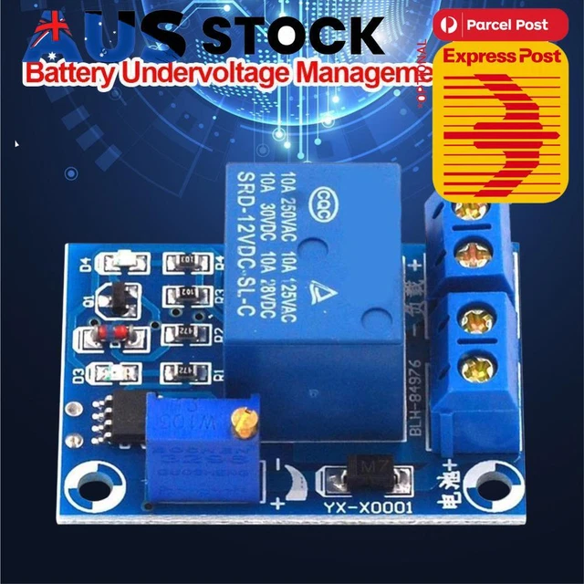 Modul 12V 24V Tiefentladeschutz bis 20/40A Batteriewächter Akkuüberwachung | 92-477-00410