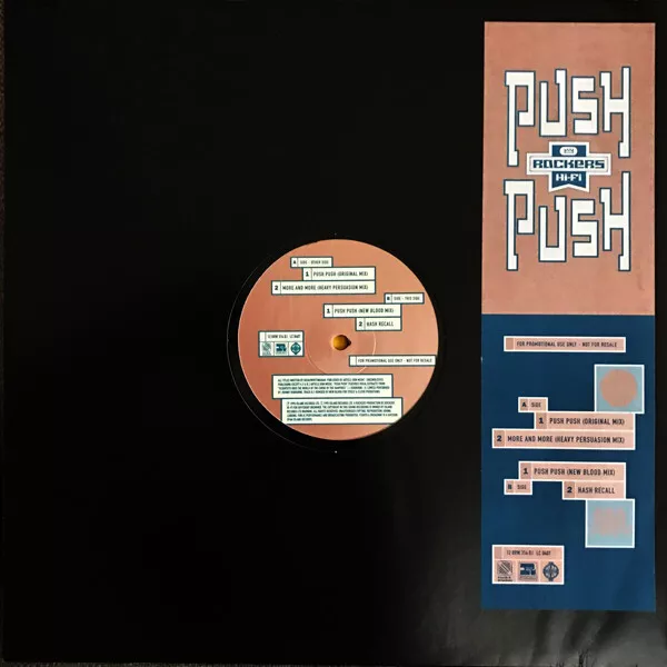 Rockers Hi-Fi - Push Push (12", Promo)