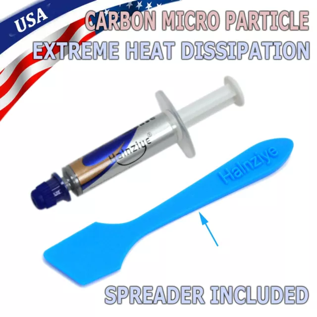 High Performance Silver Thermal Grease CPU Heatsink Compound Paste Syringe