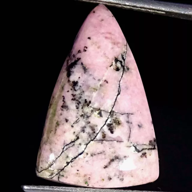 10.00Cts Natural Rhodonite Pear Cabochon Loose Gemstones