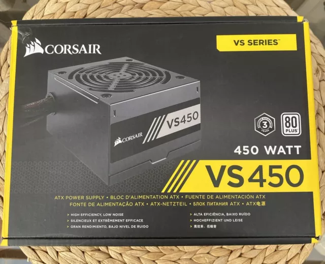 ATX Netzteil  Corsair VS 450 , neu und unbenutzt