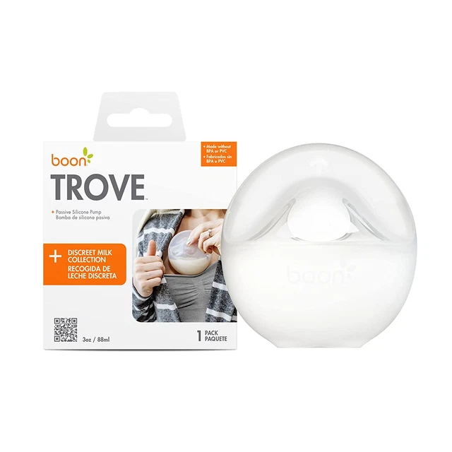 Trove - Manual Breast Pump - Silicone Breast Milk Collector Shell - Passiv
