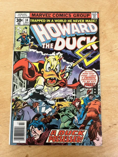 Howard The Duck #14 Very Fine / Near Mint 9.0 1977 Marvel Comics