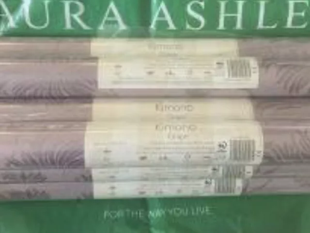 4 x Grape Kimono BRAND NEW Wallpaper By LAURA ASHLEY same Batch