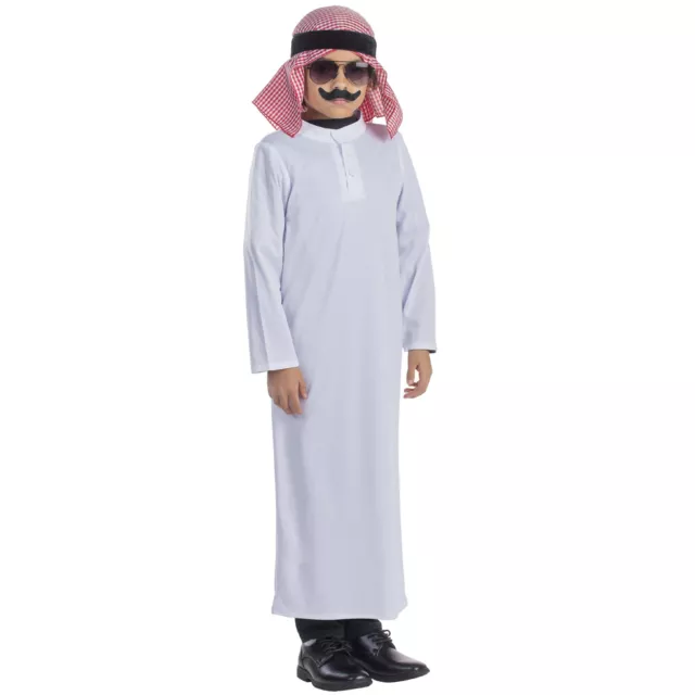 Dress Up America Arabian Sheik Costume for Kids - Beautiful Dress Up Set