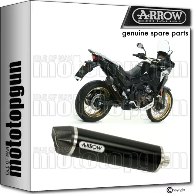 Arrow Exhaust Ok Maxi Race-Tech Black C Honda Crf 1100 L Africa Twin 2020 20