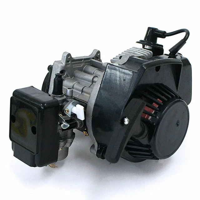 Moteur 49cc 2 Temps Pour Pocket Bike, Mini Dirt Bike, Scooter - 3 CV, Refroidissement Air - 6
