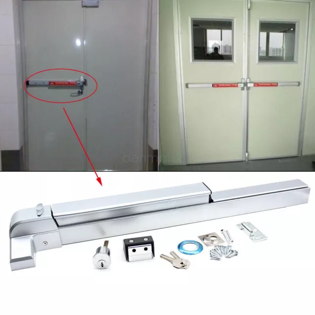 Commercial 70N Door Push Bar Exit Panic Device Lock Emergency Hardware Latches