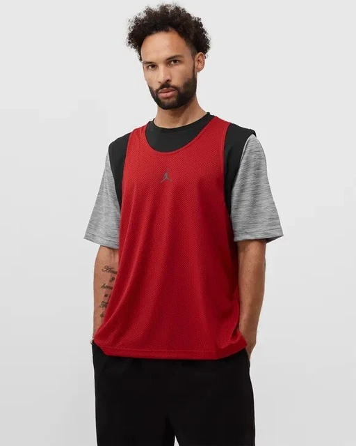 Top da basket Nike Air Jordan Statement 2 in 1 da uomo taglia media DM1831 010 NUOVI CON ETICHETTE
