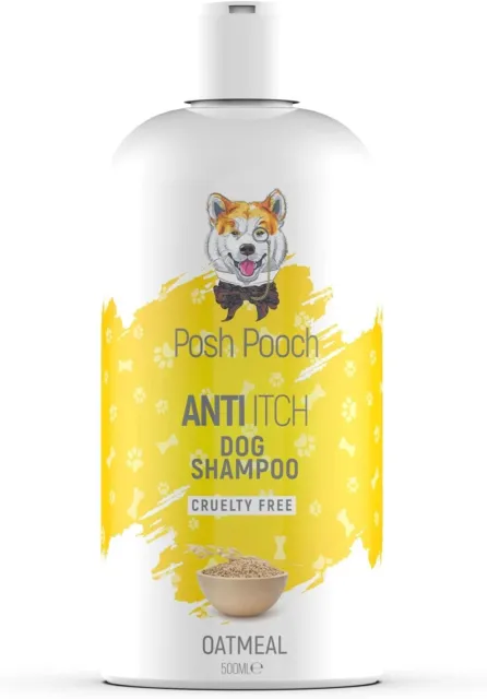 Dog Shampoo For Itchy Dogs Soothes Moisturises Dry Skin Shampoo Anti-Itch Wash