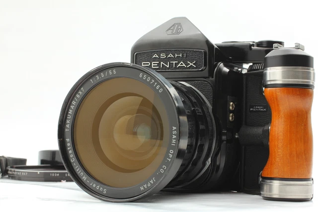 Autocollant Cla D'N Mint Avec / Prise 】 pentax 6x7 67 Ttl Miroir Up Mup Smc 55mm