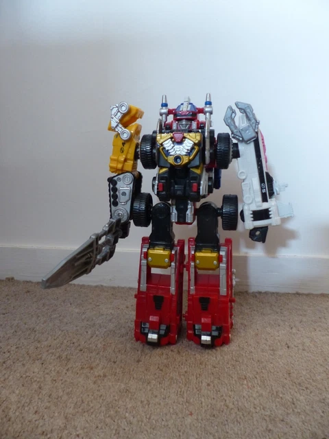 POWER RANGERS / Power Rangers Mystic Force - Solar Streak Megazord / Bandai 2006 EUR 99,99 - FR