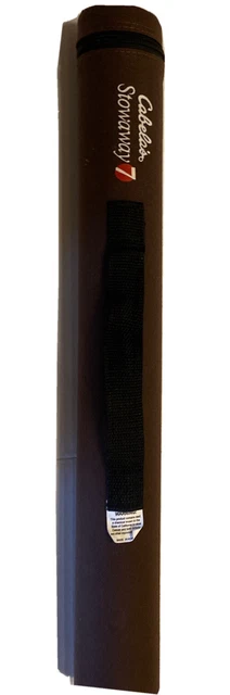 Cabelas Stowaway Hard Sided Fly Rod Travel Case Zipper (Case Only) 18”