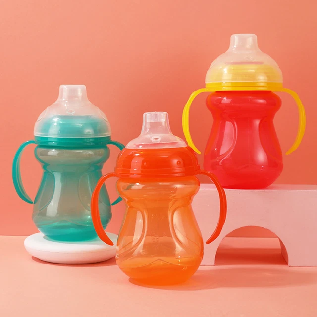 270 ml biberón diseño ergonómico a prueba de fugas vaso bebé