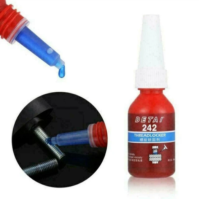 10ml Screw Glue Thread Locking Agent Anaerobic 243 Resistance Curing Hot.