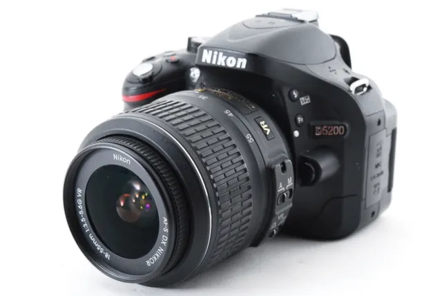 Nikon D5200 24.1MP Digital Camera Bronze Body w/ 18-55mm JAPAN 【MINT- SC 25%】665